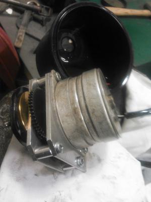 If need be, separate motor from gearbox